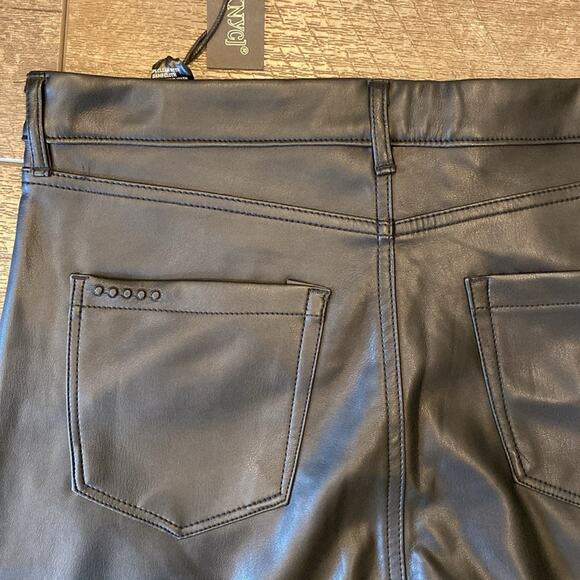 NWT BLANKNYC Need You Tonight Pant Vegan Leather Black Size 31 - Picture 6 of 14